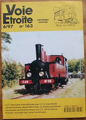 Voie étroite - Numéro 163 - 6/1997 de décembre-janvier 1997