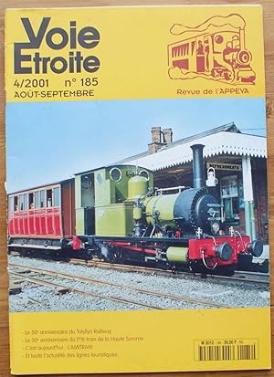 Voie étroite - Numéro 185 - 4/2001 de août-septembre 2001