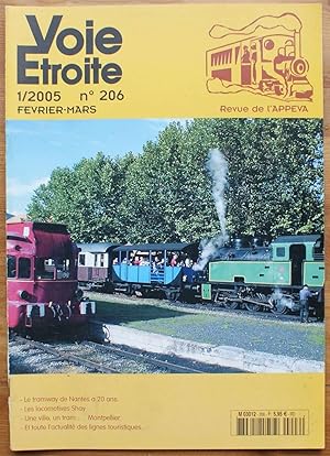 Voie étroite - Numéro 206 - 1/2005 de février-mars 2005