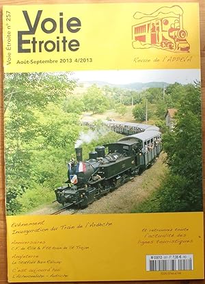 Voie étroite - Numéro 257 - 4/2013 de août-septembre 2013