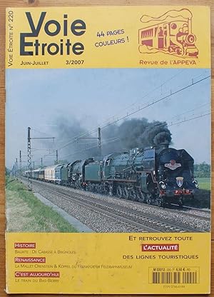 Voie étroite - Numéro 220 - 3/2007 de juin-juillet 2007