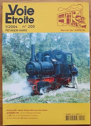 Voie étroite - Numéro 200 - 1/2004 de février-mars 2004