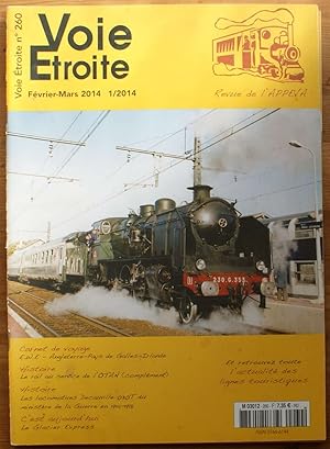 Voie étroite - Numéro 260 - 1/2014 de février-mars 2014