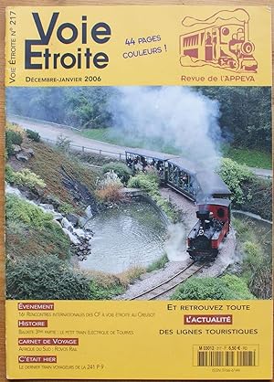 Voie étroite - Numéro 217 - 6/2006 de décembre-janvier 2006