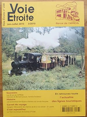 Voie étroite - Numéro 238 - 3/2010 de juin-juillet 2010