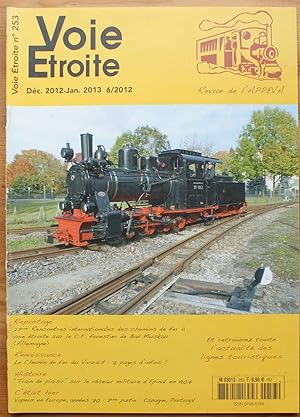 Voie étroite - Numéro 253 - 6/2012 de décembre-janvier 2012