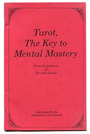 Tarot, The Key to Mental Mastery