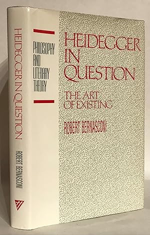Bild des Verkufers fr Heidegger in Question. The Art of Existing. zum Verkauf von Thomas Dorn, ABAA