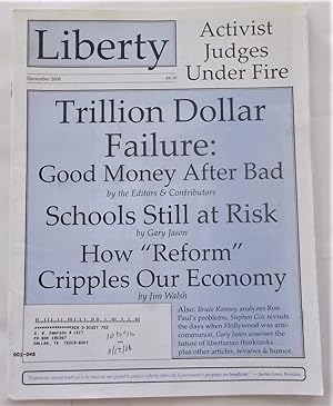 Bild des Verkufers fr Liberty Vol. 22 No. 11 (December 2008) (Libertarian Magazine) zum Verkauf von Bloomsbury Books