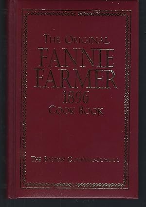 Seller image for The Original Fannie Farmer 1896 cook Book for sale by Turn-The-Page Books