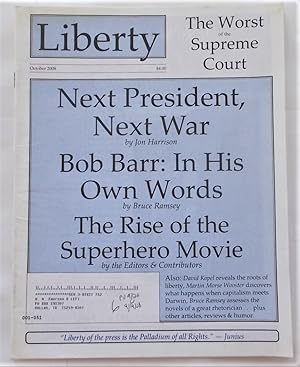 Bild des Verkufers fr Liberty Vol. 22 No. 9 (October 2008) (Libertarian Magazine) zum Verkauf von Bloomsbury Books