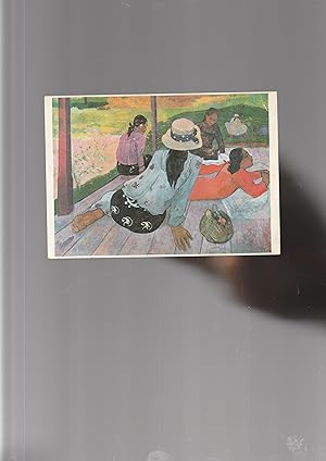 Seller image for Paul Gaugin La Sieste 1893. The Siesta [Post card postcard carte postale] for sale by Meir Turner
