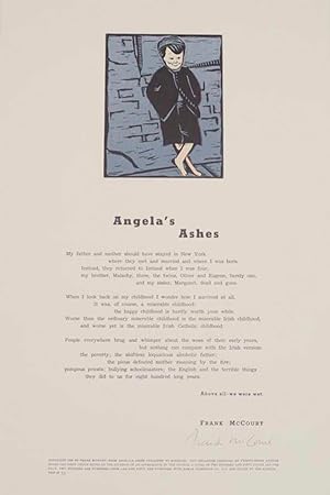 Angela's Ashes (Signed Broadside)