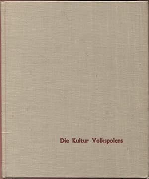 Seller image for Die Kultur Volkspolens for sale by Flgel & Sohn GmbH
