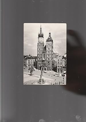 Krakow - Kosciol Mariacki [=Saint Mary's Church] [Post card postcard carte postale]