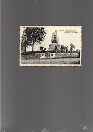 25. WATERLOO Monument des Belges Gdenksteen der Belgen Monument of the Belgians [Post card postca...
