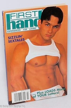 Image du vendeur pour FirstHand: experiences for loving men; vol. 20, #4, March, 2000: Sizzlin' Sextales mis en vente par Bolerium Books Inc.