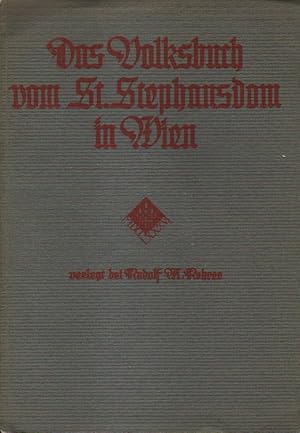 Das Volksbuch vom St. Stephansdom in Wien.