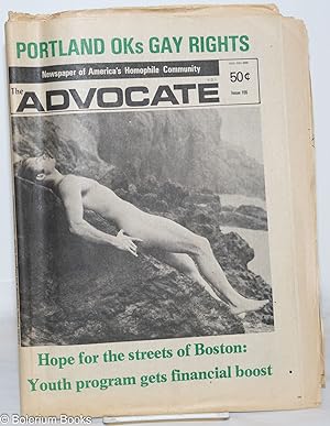 Bild des Verkufers fr The Advocate: newspaper of America's Homophile Community; #155, January 15, 1975: Victory in Portland zum Verkauf von Bolerium Books Inc.