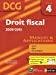 Seller image for Droit Fiscal, Dcg, preuve 4 : 2009-2010 for sale by RECYCLIVRE