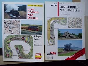 Bild des Verkufers fr MIBA-exclusiv-Buch - Planen + Fahren. Vom Vorbild zum Modell. Anlagen-Plne (und) MIBA-Report - Vom Vorbild zum Modell (2). Neue Anlagenplne (in zwei Heften). zum Verkauf von Antiquariat Heinzelmnnchen