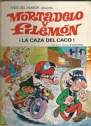 LA CAZA DEL CACO MORTADELO Y FILEMON Primera Edición 1971