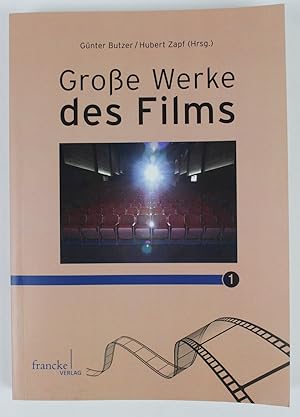 Bild des Verkufers fr Groe Werke des Films 1: Eine Ringvorlesung an der Universitt Augsburg 2013/2014 zum Verkauf von Buchkanzlei
