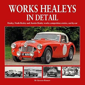 Imagen del vendedor de Works Healeys in Detail : Healey, Nash-Healey and Austin-Healey Works Competition Entries, Car-by-Car a la venta por GreatBookPrices