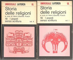 I popoli senza scrittura. Storia delle religioni, 18. (Due volumi)