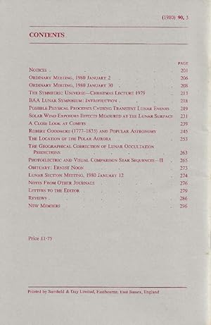 Journal of the British Astronomical Association, Vol.90 No.3, April1980