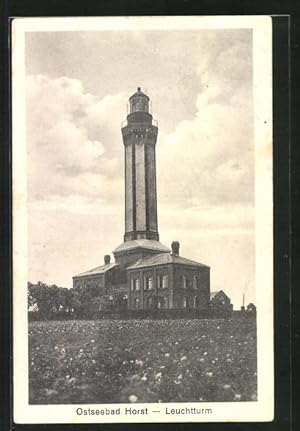 Ansichtskarte Horst, Leuchtturm im Ostseebad