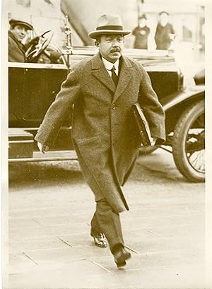 "Mr NAGAOKA Nouvel Ambassadeur du JAPON à Paris 1932" Photo de presse originale G. DEVRED / Agenc...