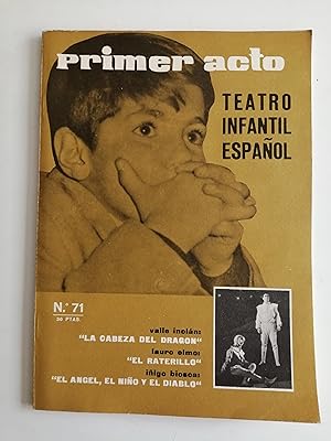 Imagen del vendedor de Primer acto : revista del teatro. N 71, 1966 : teatro infantil espaol a la venta por Perolibros S.L.