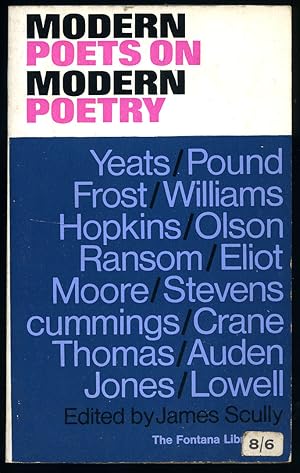 Seller image for Modern Poets on Modern Poetry for sale by Little Stour Books PBFA Member