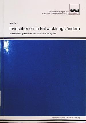 Imagen del vendedor de Investitionen in Entwicklungslndern. einzel- und gesamtwirtschaftliche Analysen. a la venta por Antiquariat Bookfarm