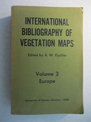 Image du vendeur pour International Bibliography of Vegetation Maps. Vol. 2, Europe. mis en vente par Antiquariat Bookfarm