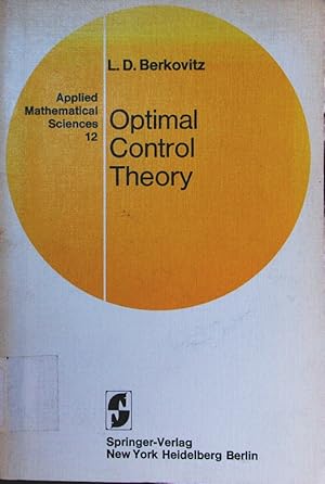 Bild des Verkufers fr Optimal control theory. zum Verkauf von Antiquariat Bookfarm