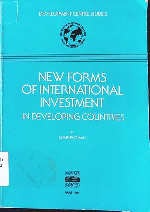 Imagen del vendedor de New forms of international investment in developing countries. a la venta por Antiquariat Bookfarm