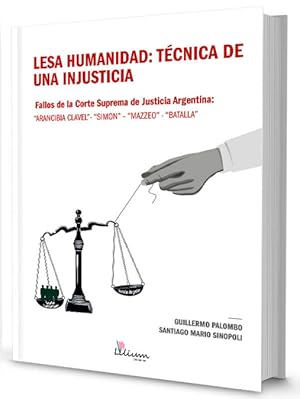 Imagen del vendedor de Lesa Humanidad : tcnica de una injusticia a la venta por Podibooks