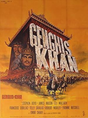 "GENGHIS KHAN" Réalisé par Henry LEVIN en 1964 avec Omar SHARIF, Stephen BOYD, Françoise DORLÉAC,...