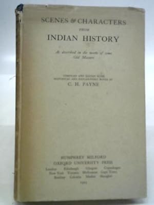 Immagine del venditore per Scenes And Characters From Indian History venduto da World of Rare Books