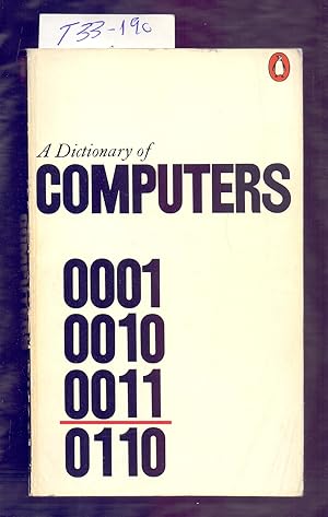Immagine del venditore per A DICTIONARY OF COMPUTERS venduto da Libreria 7 Soles