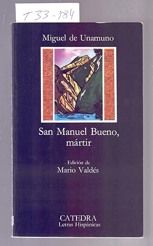 Image du vendeur pour SAN MANUEL BUENO, MARTIR mis en vente par Libreria 7 Soles