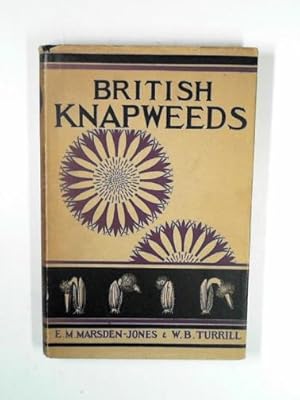 Bild des Verkufers fr British knapweeds: A study of synthetic taxonomy zum Verkauf von Cotswold Internet Books