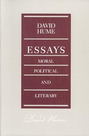Seller image for Essays, Moral, Political, and Literary for sale by GreatBookPrices