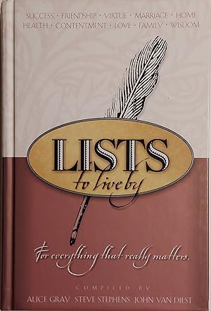 Seller image for Lists to Live by: The First Collection Special Edition Books Are Fun for sale by Mister-Seekers Bookstore