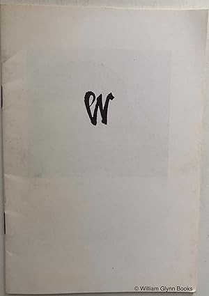 Imagen del vendedor de A Checklist of Books Printed By Richard-Gabriel Rummonds at the Plain Wrapper Press 1966-1972 a la venta por William Glynn