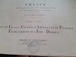 états du levant-colonies d'amérique-inde-djibouti