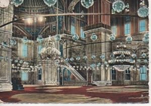 Bild des Verkufers fr Postal E05469: Cairo-Interior of Mohamed Aly Mosque zum Verkauf von EL BOLETIN