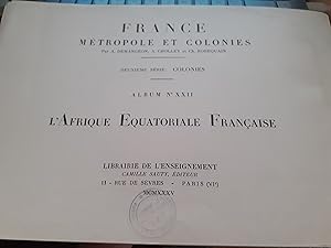 l'afrique équatoriale française